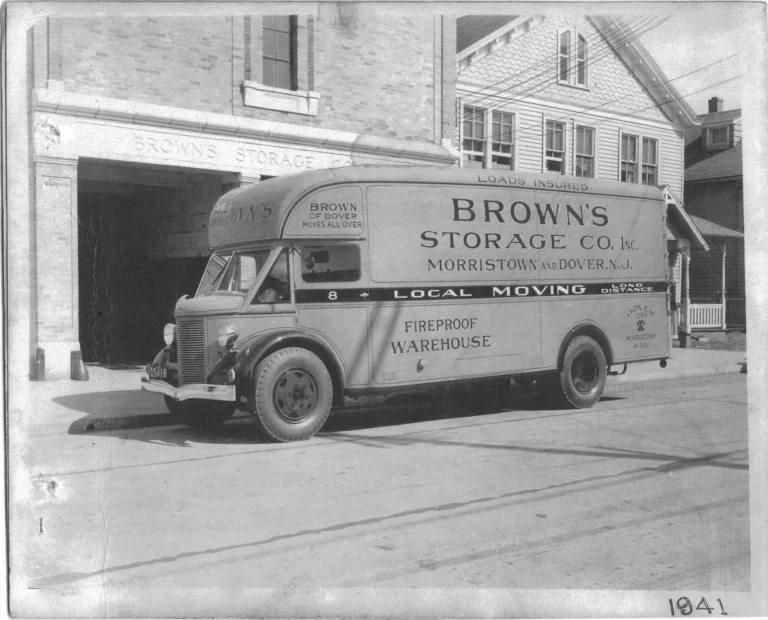 1941 - Dover and Morristown. Fireproof warehouse.
